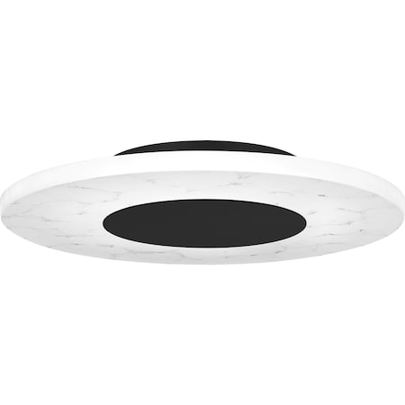 Quoizel Rockwell Flush Mount Led Light Matte Black PCRWL1614MBK